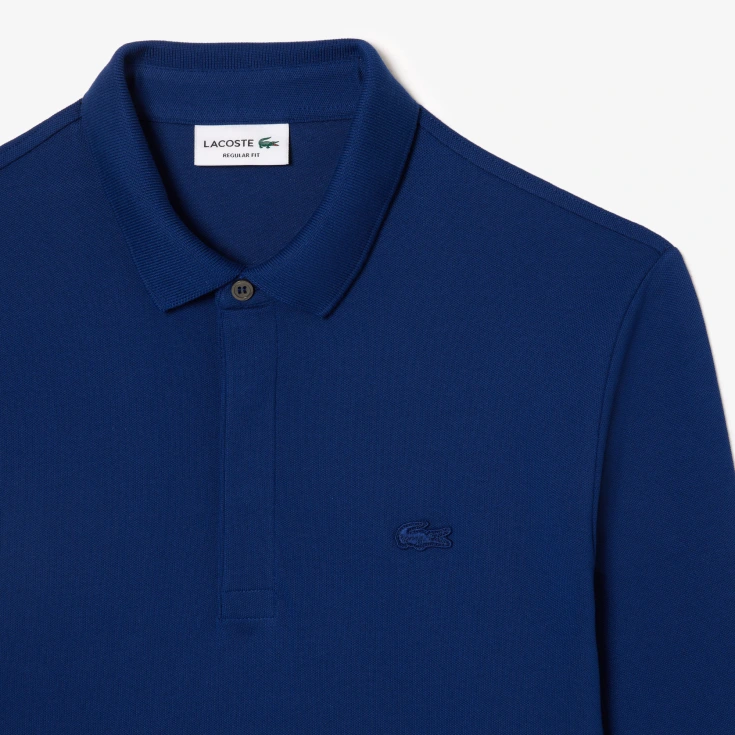 Мужское поло Lacoste с длинными рукавами