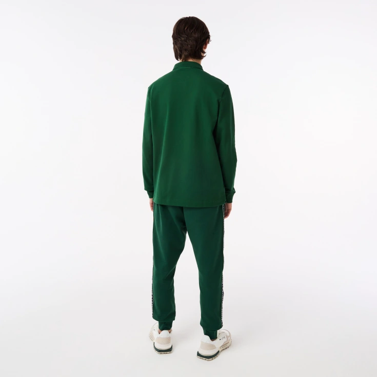 Мужское поло Lacoste с длинным рукавом