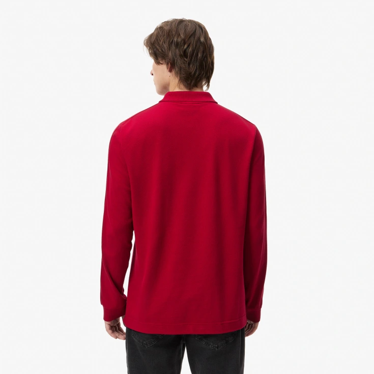 Мужская хлопковая рубашка-поло Lacoste