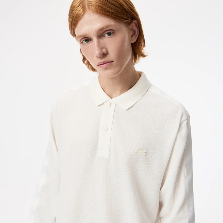 Мужская хлопковая рубашка-поло Lacoste