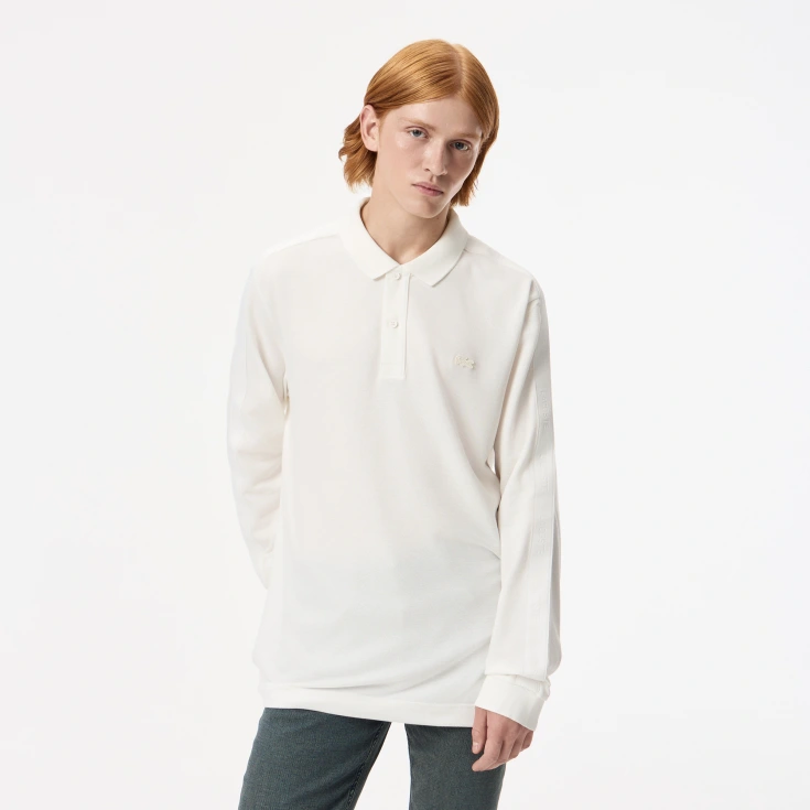 Мужская хлопковая рубашка-поло Lacoste