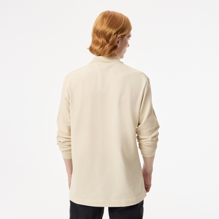 Мужская хлопковая рубашка-поло Lacoste