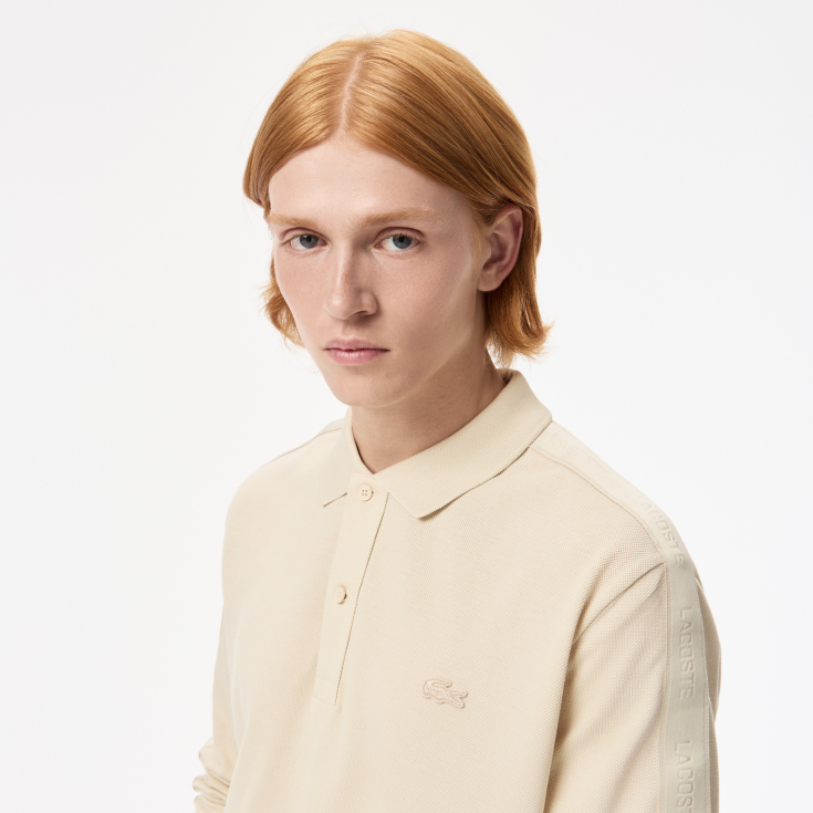 Мужская хлопковая рубашка-поло Lacoste