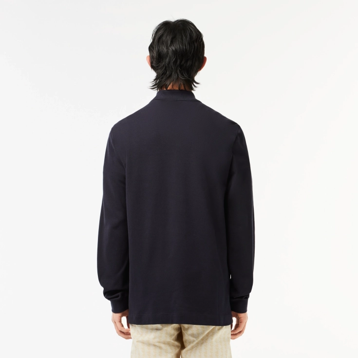 Мужское поло Lacoste L.12.12 с длинным рукавом