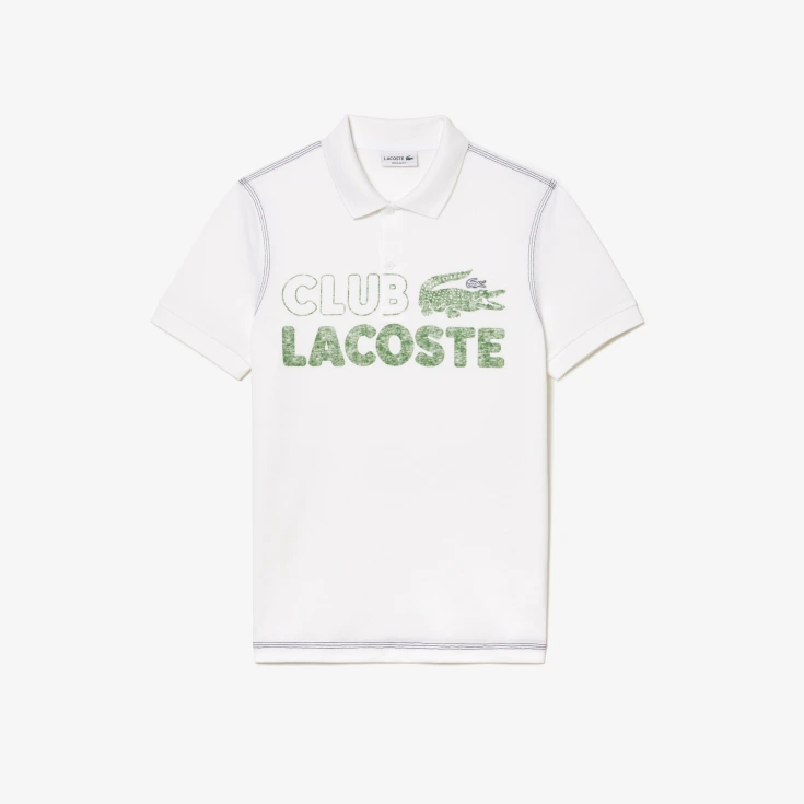 Мужское поло Lacoste из органического хлопка