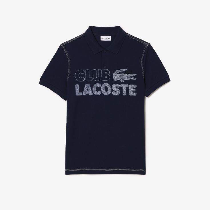 Мужское поло Lacoste из органического хлопка