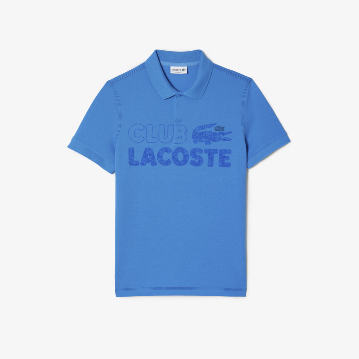 Мужское поло Lacoste из органического хлопка