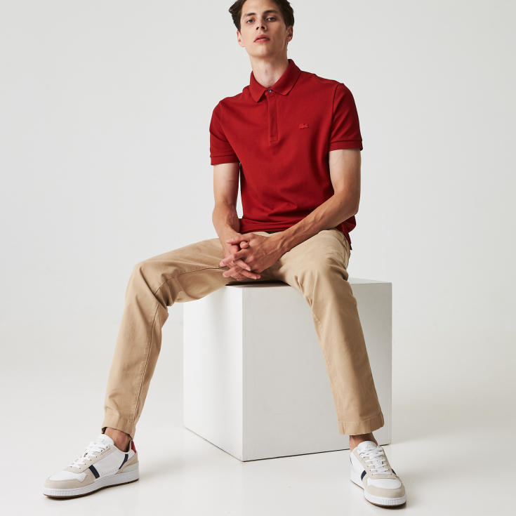 Мужское поло Lacoste PARIS Regular Fit