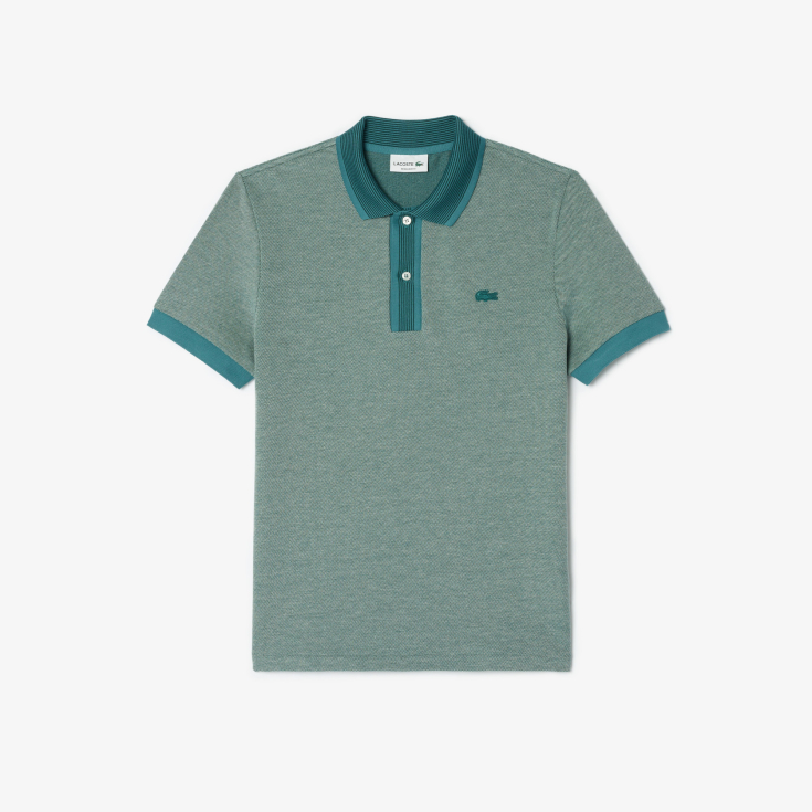 Мужское хлопковое поло Lacoste Regular Fit