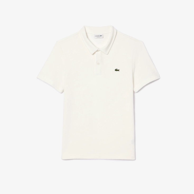 Мужское махровое поло Lacoste Regular Fit