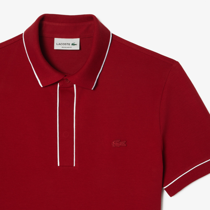 Мужское поло Lacoste Smart Paris из органического хлопка