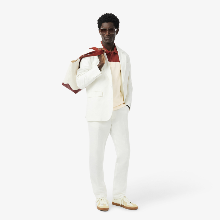 Мужское поло Lacoste из хлопка