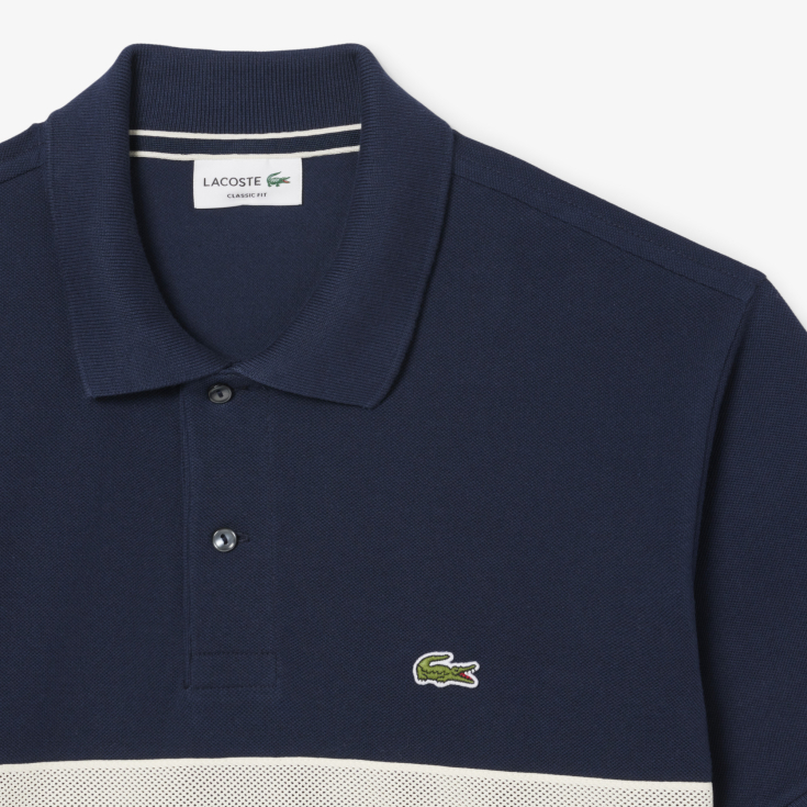 Мужское поло Lacoste из органического хлопка