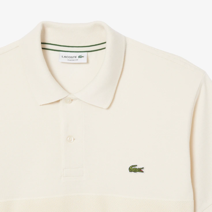 Мужское поло Lacoste из органического хлопка