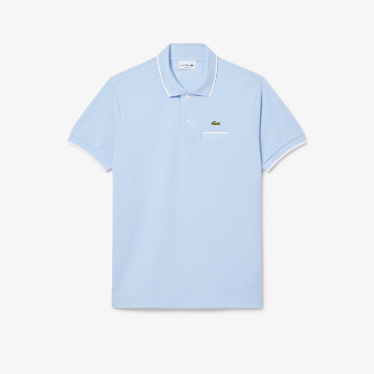 Мужское поло Lacoste из хлопка