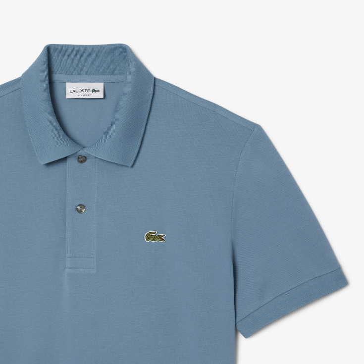 Мужское поло Lacoste из смеси эластичного органического хлопка
