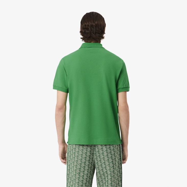 Мужское поло Lacoste из смеси эластичного органического хлопка