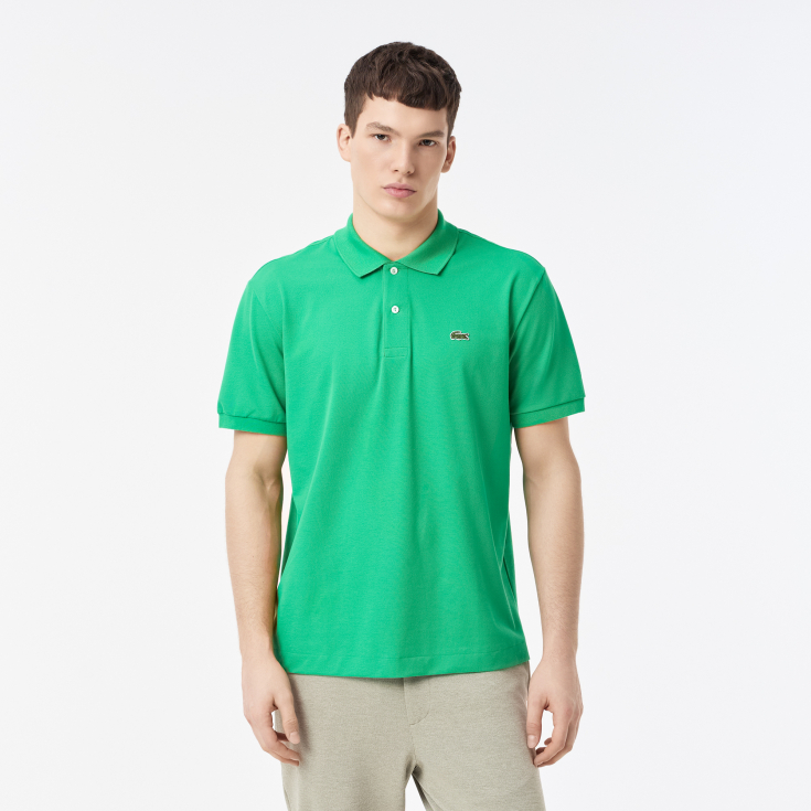 Мужское поло Lacoste из смеси эластичного органического хлопка