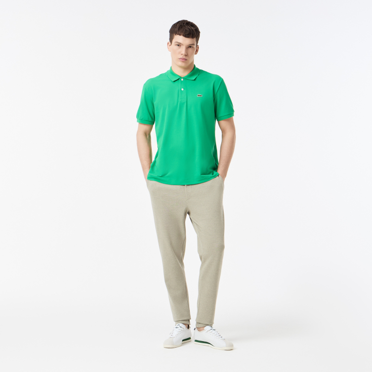 Мужское поло Lacoste из смеси эластичного органического хлопка