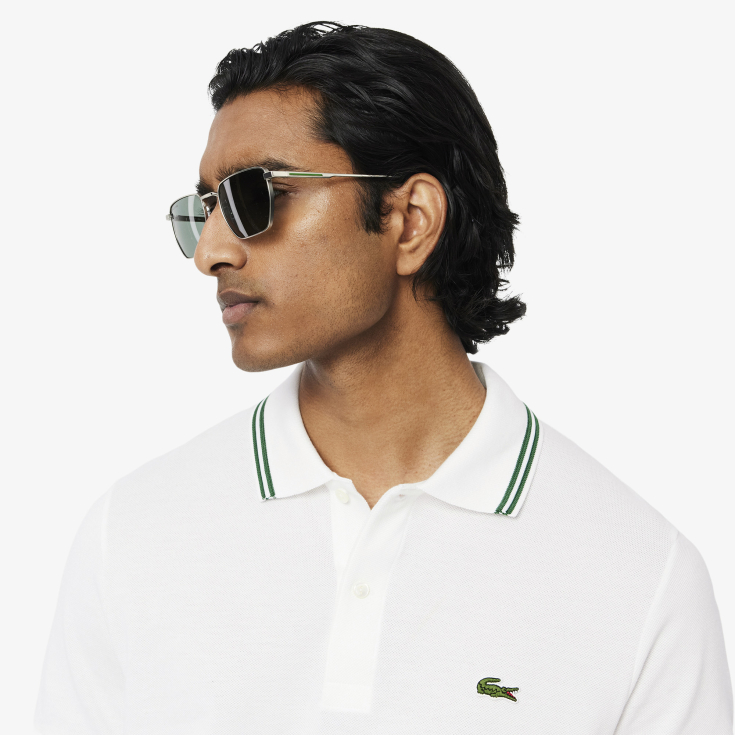 Мужское поло Lacoste из хлопка
