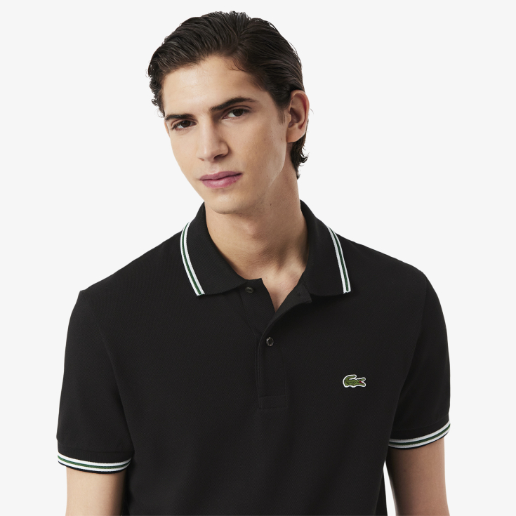 Мужское поло Lacoste из хлопка