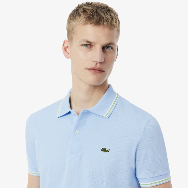 Мужское поло Lacoste из хлопка