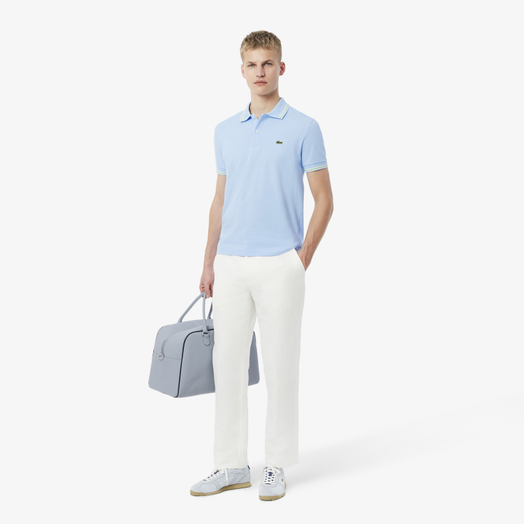 Мужское поло Lacoste из хлопка