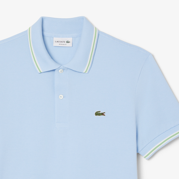 Мужское поло Lacoste из хлопка