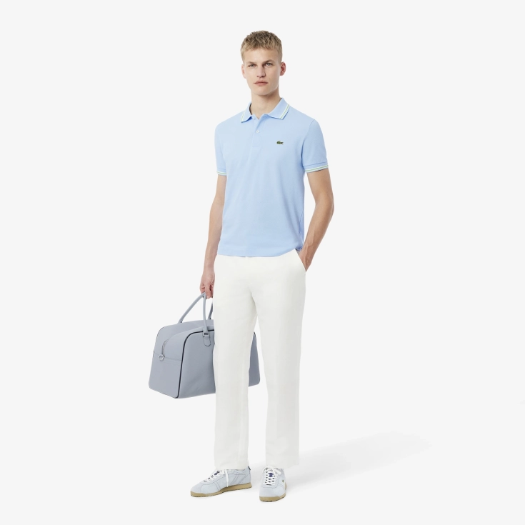 Мужское поло Lacoste из хлопка