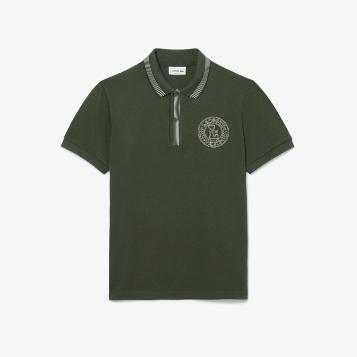 Мужское поло Lacoste из органического хлопка