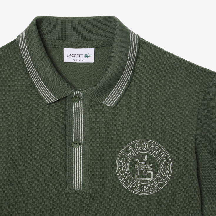 Мужское поло Lacoste из органического хлопка