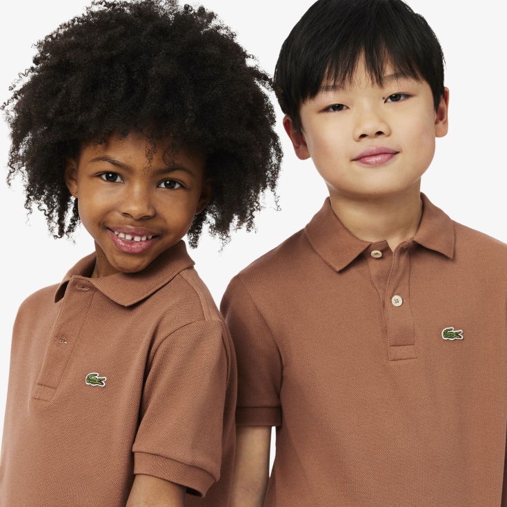 Детское поло Lacoste из хлопка Pique