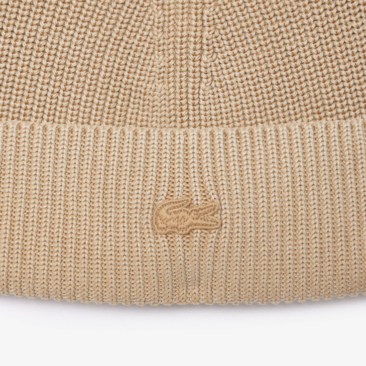 Шапка-бини из хлопка Lacoste Unisex