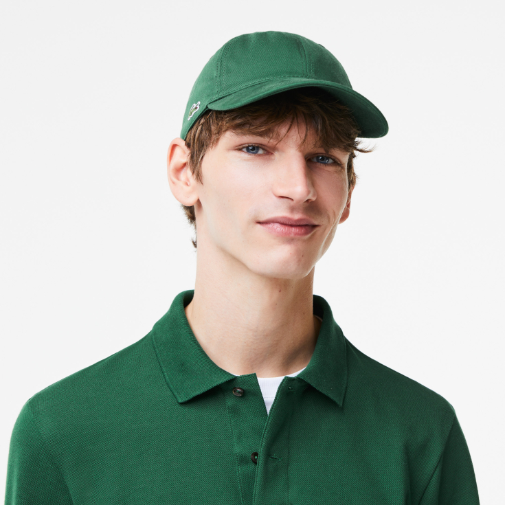 Кепка Lacoste из органического хлопка