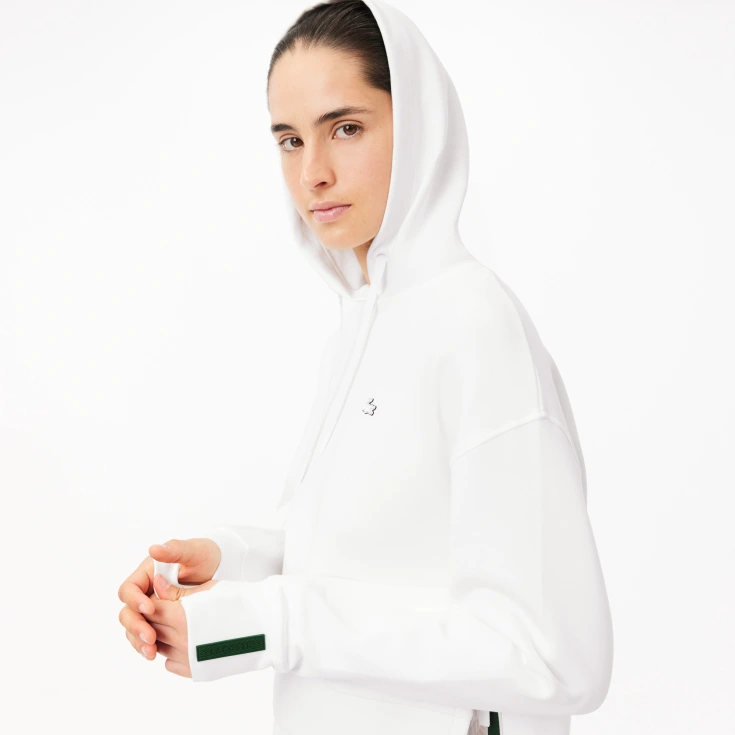 Женская толстовка Lacoste Loose Fit с капюшоном