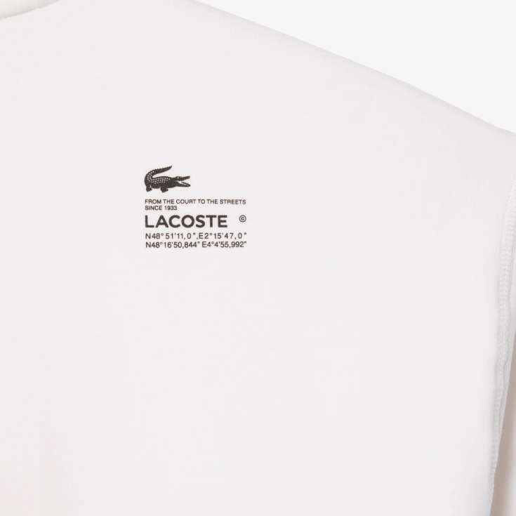 Женская толстовка Lacoste Loose Fit с капюшоном