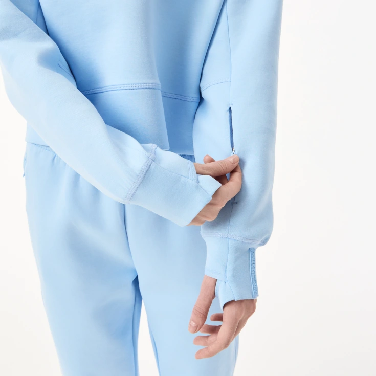 Женская толстовка Lacoste Loose Fit с капюшоном