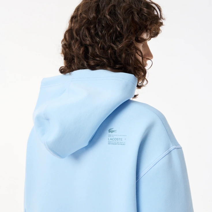 Женская толстовка Lacoste Loose Fit с капюшоном