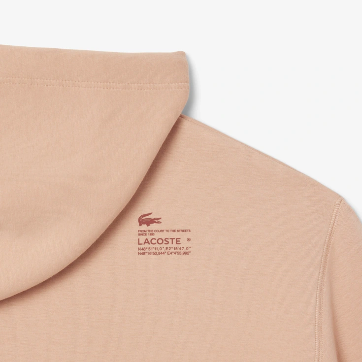 Женская толстовка Lacoste Loose Fit с капюшоном