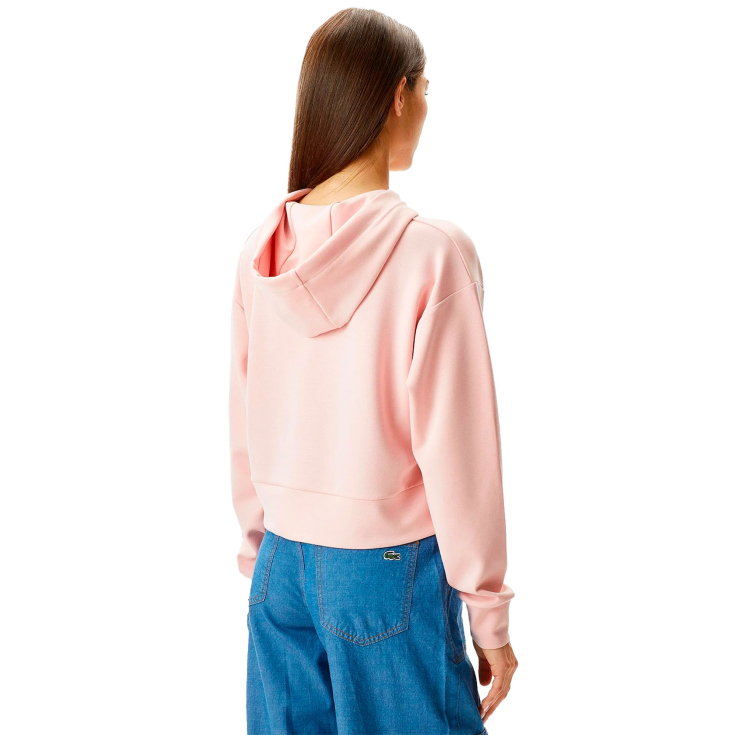 Женская короткая толстовка Lacoste