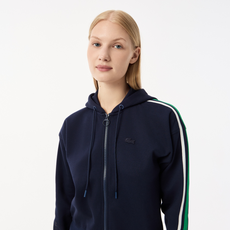 Женская спортивная толстовка Lacoste с капюшоном