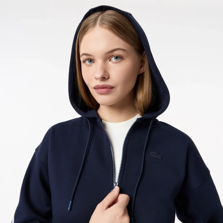 Женская спортивная толстовка Lacoste с капюшоном