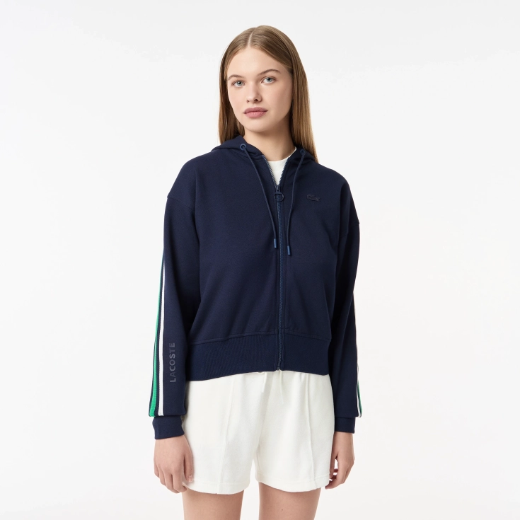 Женская спортивная толстовка Lacoste с капюшоном