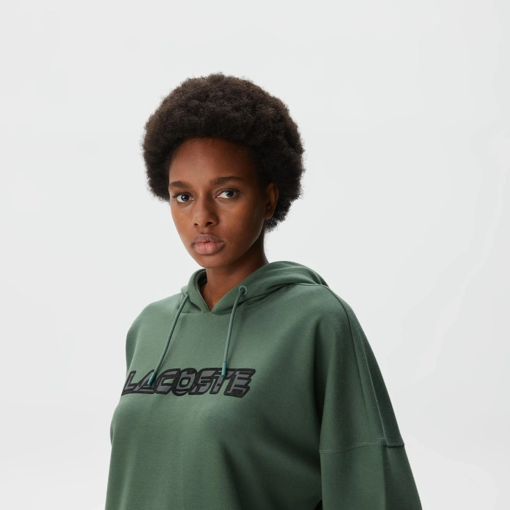 Женская толстовка Lacoste Branded Print Hoodie