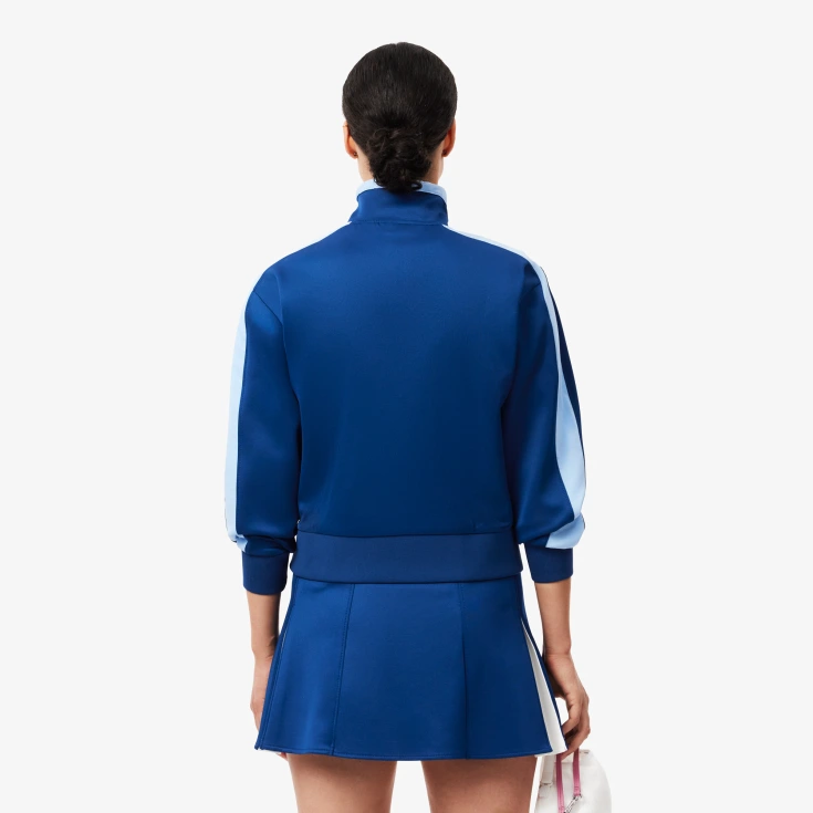 Женский свитшот Lacoste на молнии