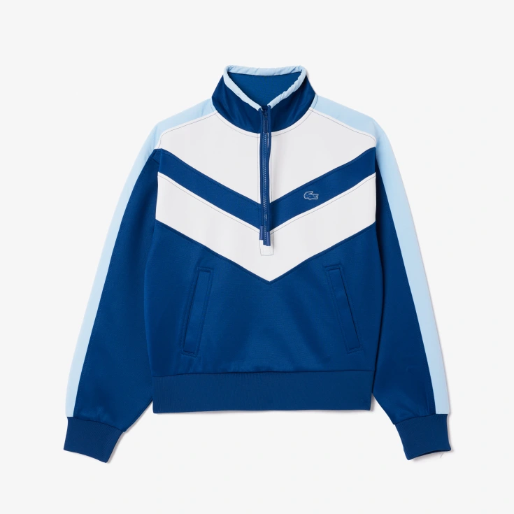 Женский свитшот Lacoste на молнии