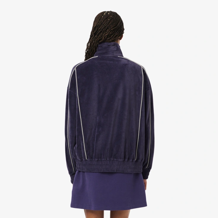 Женская велюровая толстовка Lacoste