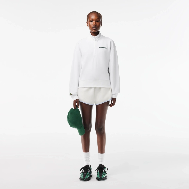 Женская толстовка Lacoste Loose Fit на молнии