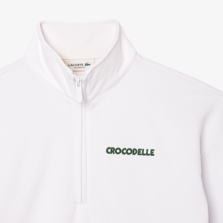 Женская толстовка Lacoste Loose Fit на молнии