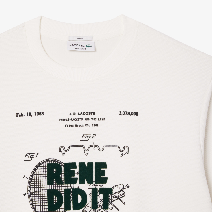 Свитшот Lacoste Unisex Patent Motif